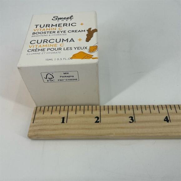 Sweet Chef Turmeric + Vitamin C Eye Cream 15ml Dark Circles Hydrating Eye Gel - Picture 8 of 11